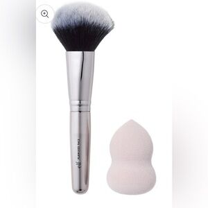 e.l.f Complexion duo - Flawless Face brush & sponge NWT